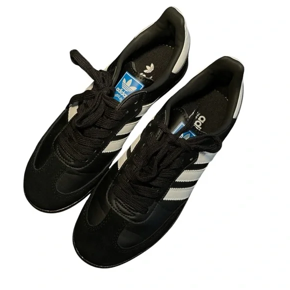 Adidas Samba Black and White Sneakers - Picture 2 of 8